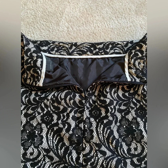 Worthington black and tan lace skirt size 8 - Picture 7 of 7